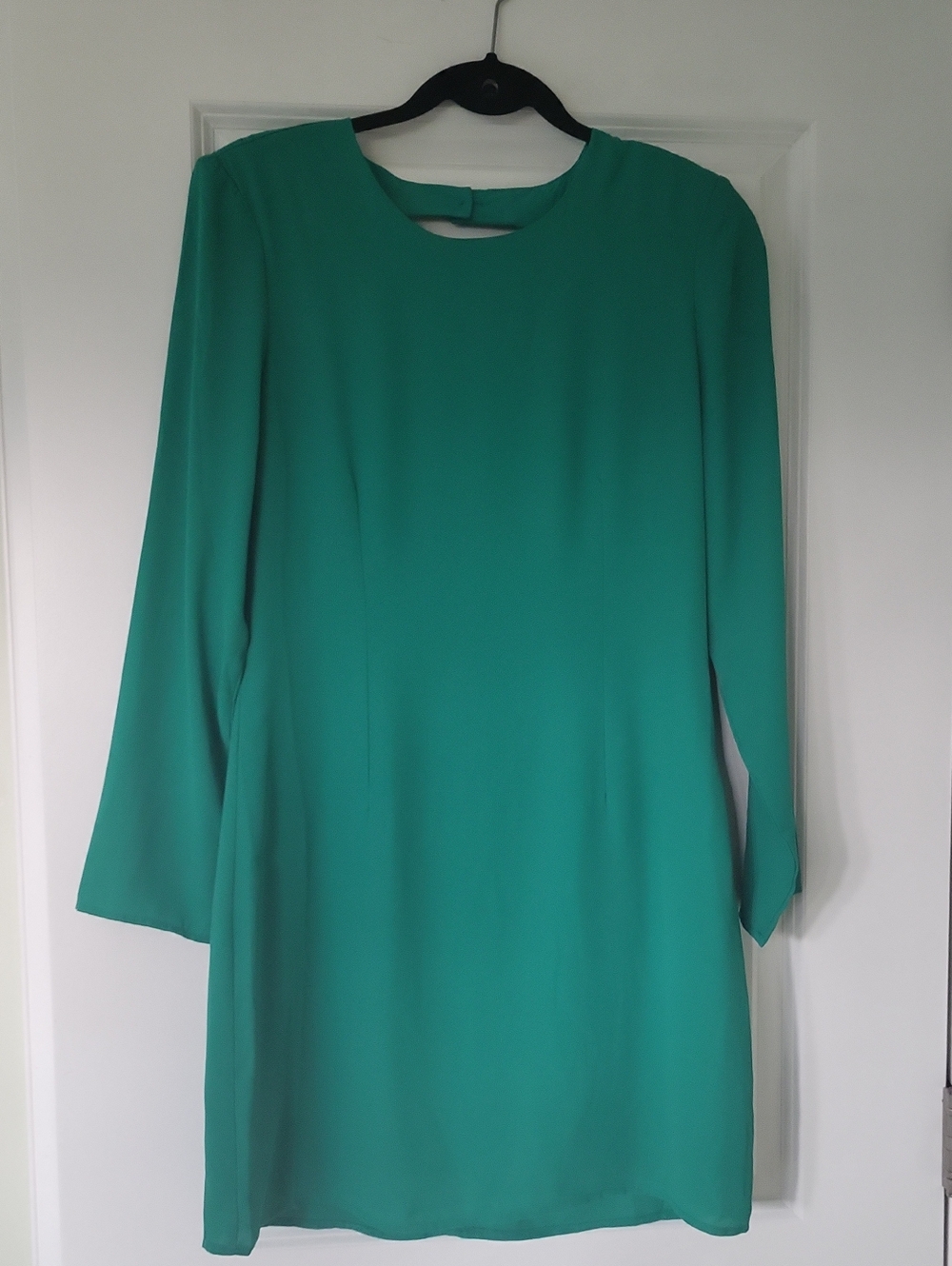 Vero Moda Emerald Green Long Sleeve Shift Dress